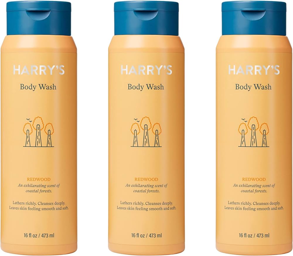 Harry’s Redwoods Body Wash 3-16 oz