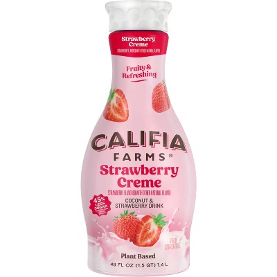 Califia Farms Strawberry Creme 2-48 oz