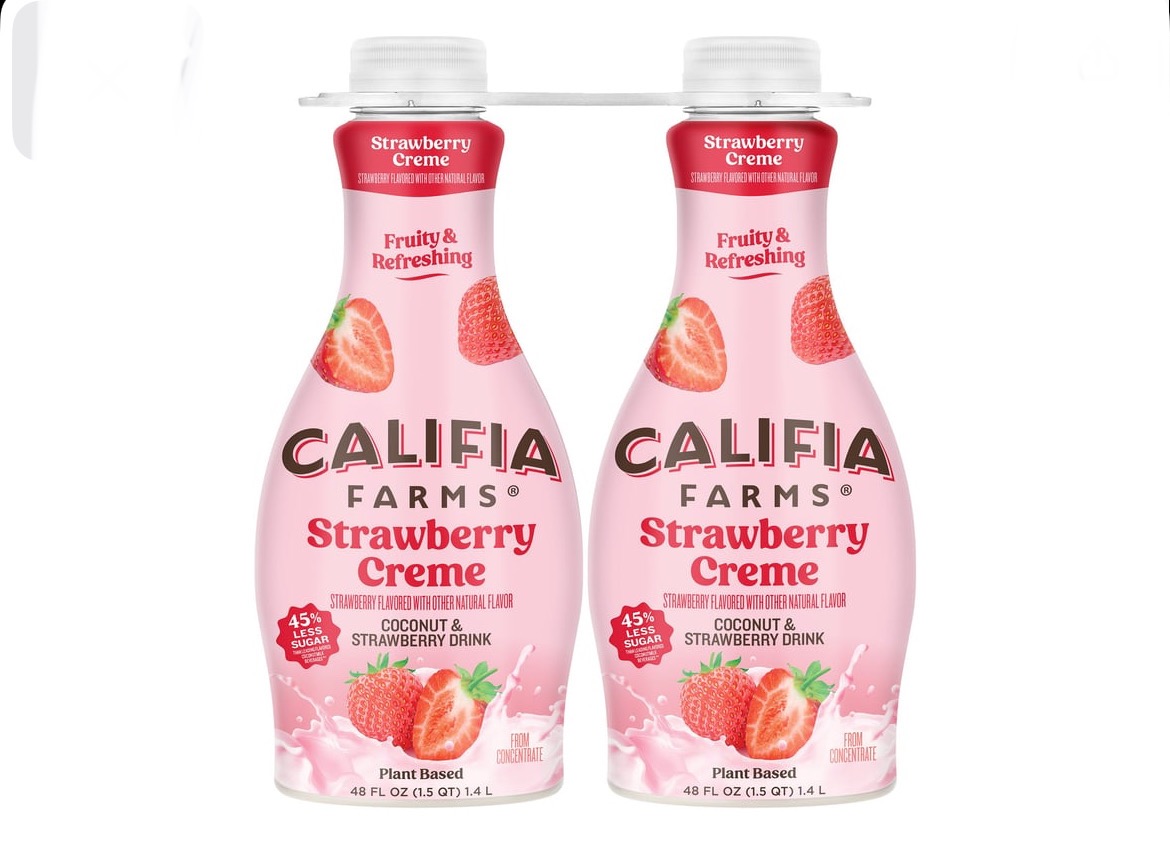 Califia Farms Strawberry Creme 2-48 oz