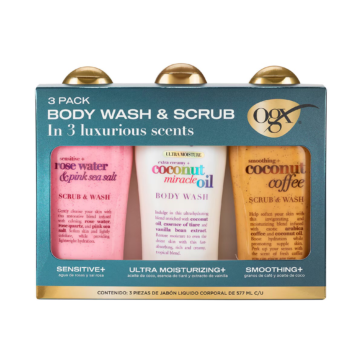 OGX Body Scrub 3-19 oz