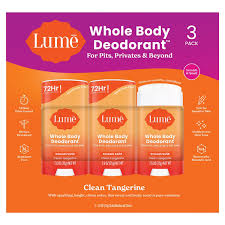 Lume Whole Body Deodorant 3-2.6 oz