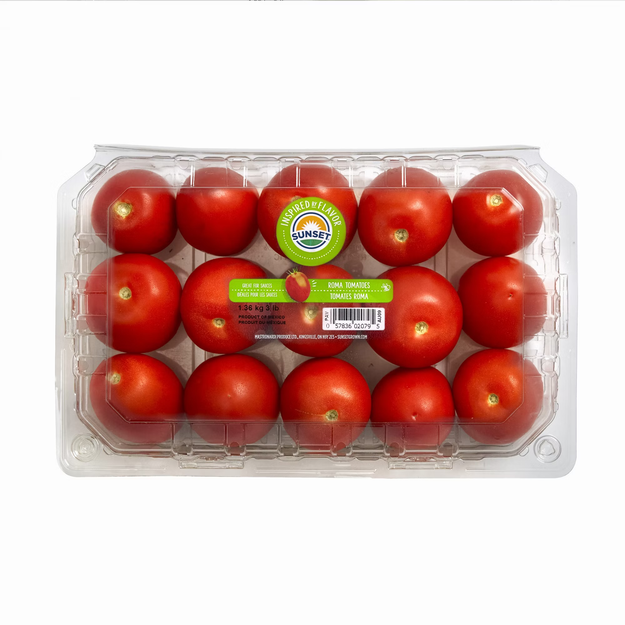 Roma Tomatoes Hothouse Grown 3 lbs