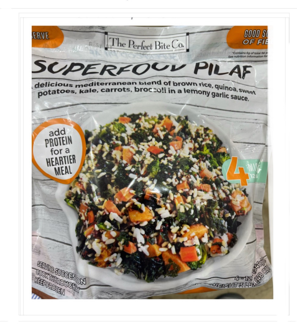 The Perfect Bite Superfood Pilaf 4-12 oz
