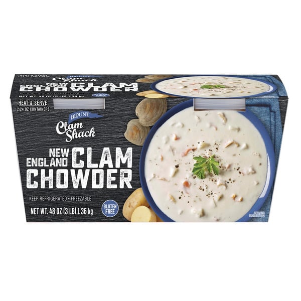Clam Shack New England Clam Chowder 2-24 oz
