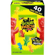 Sour Patch Kids Dnack Size Bags 40-0.97 oz