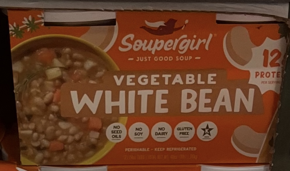Soupergirl Vegwtable White Bean Soup 48 oz