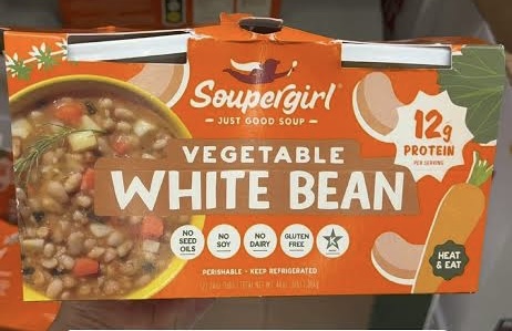 Soupergirl Vegetable White Bean Soup 48 oz