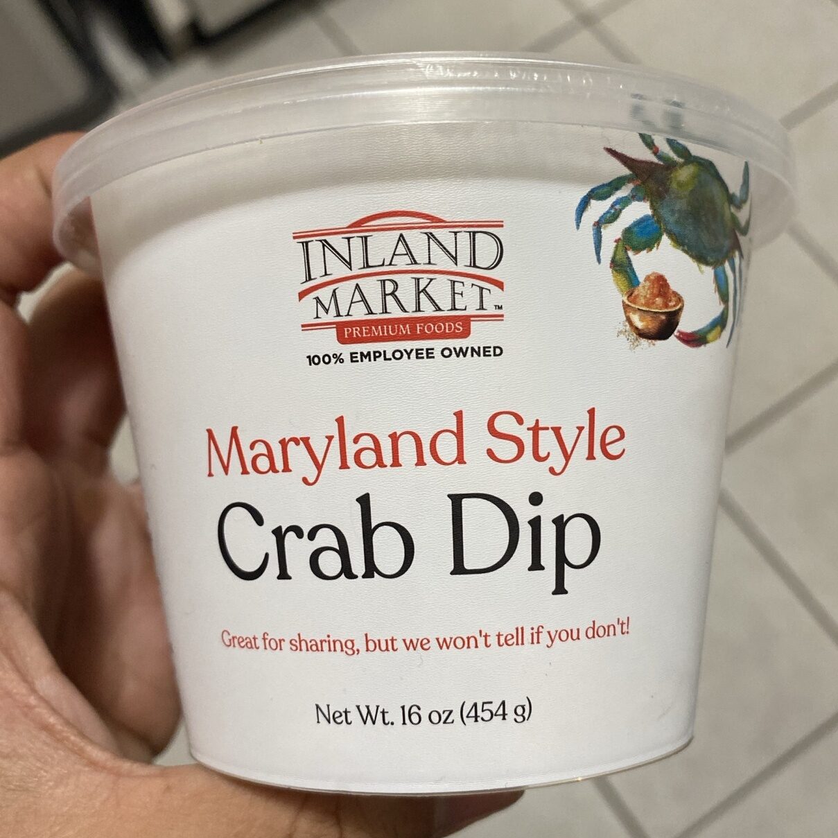 Inland Market Maryland Crab Dip 16 oz