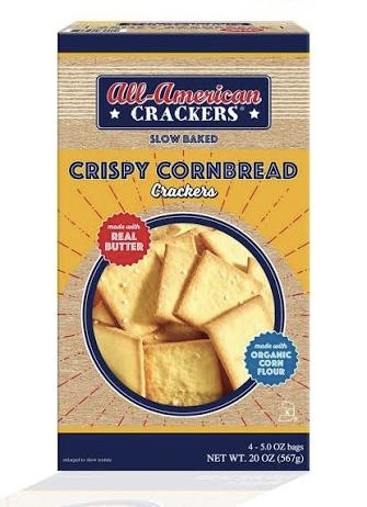 All-American Crispy Cornbread Crackers 20 oz