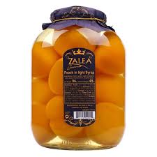 Zalea Whole Peaches in Syrup 93.5 oz