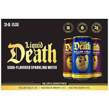 Liquid Death Soda Variety Pack 24-12 oz