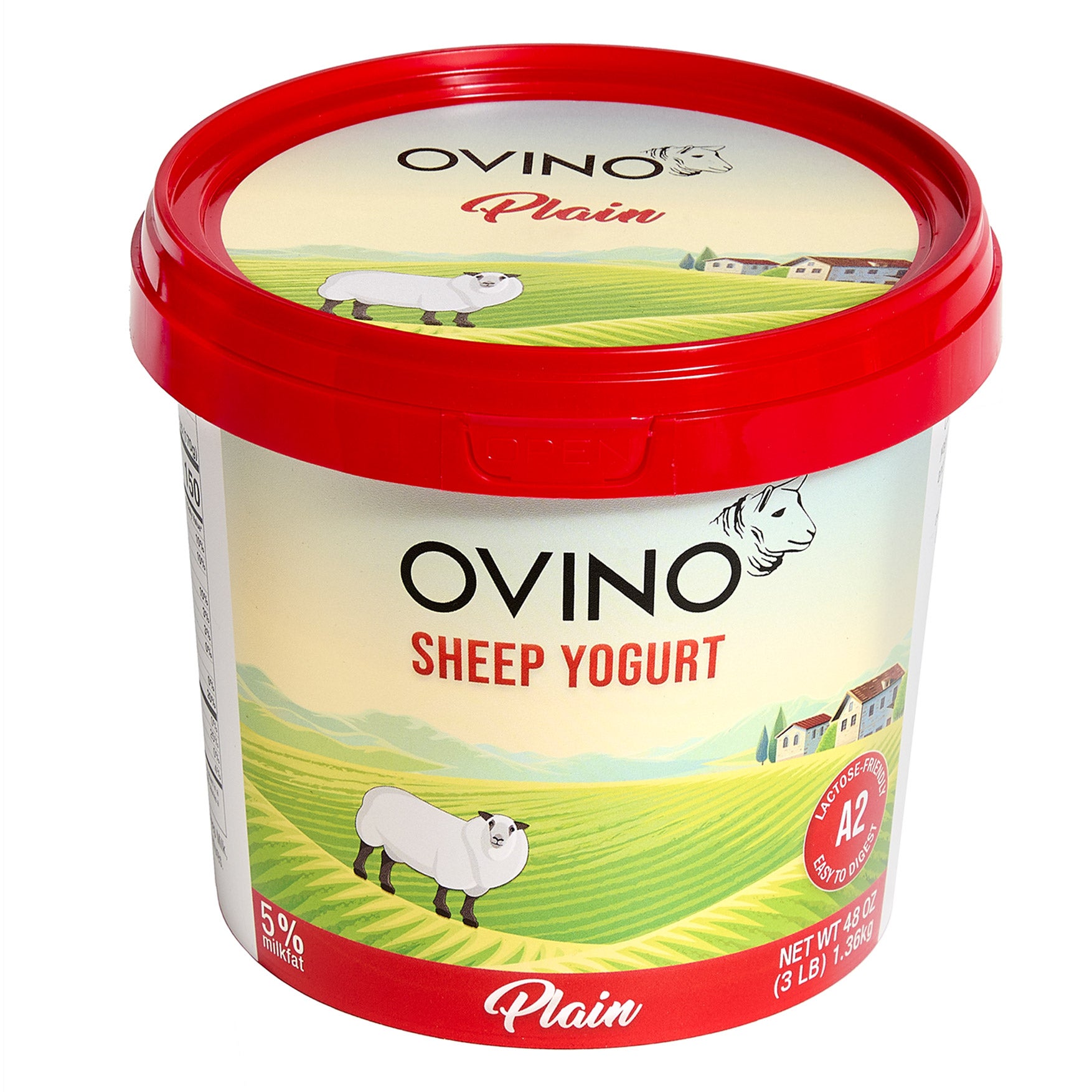 Ovino Plain Sheep Milk Yogurt 48 oz