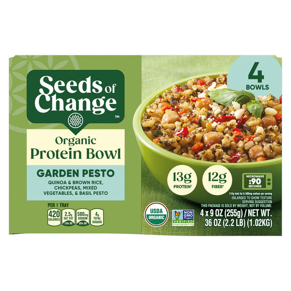 Seeds of Change Pesto Protein Bowl 4-9 oz