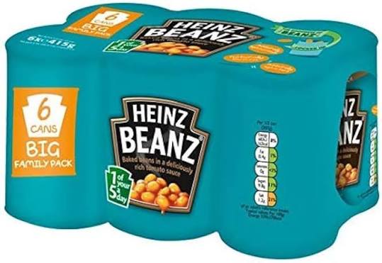 Heinz Beans with Tomato Sauce 6-14.64 oz