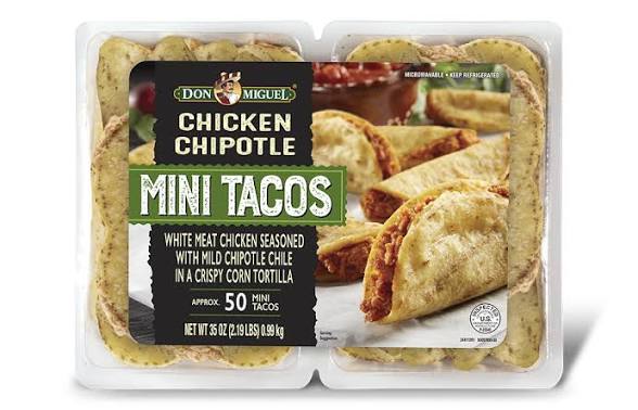 Don Chipotle Chicken Mini Tacos 35 oz