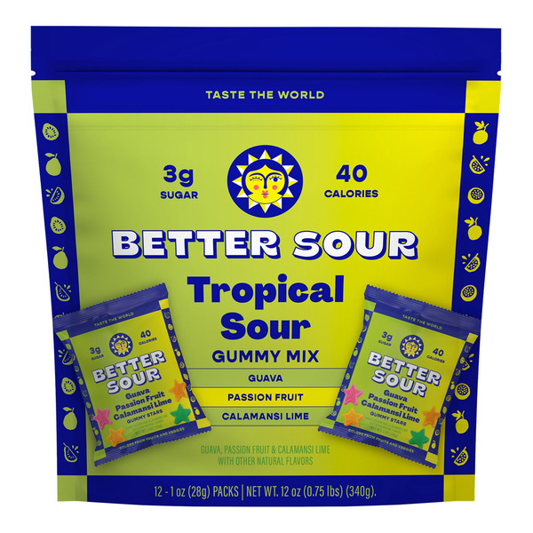 Better Sour Tropical Mix 12-1 oz