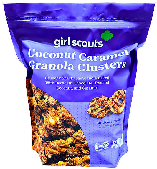 Girl Scouts Granola Coconut Caramel 24 oz