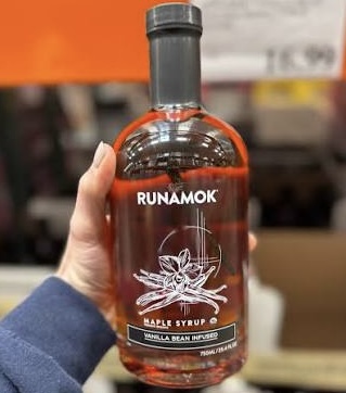 Runamok Vanilla Bean Infused Maple Syrup 25.4 oz