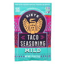 Siete Mild Taco Seasoning 6-1.31 oz