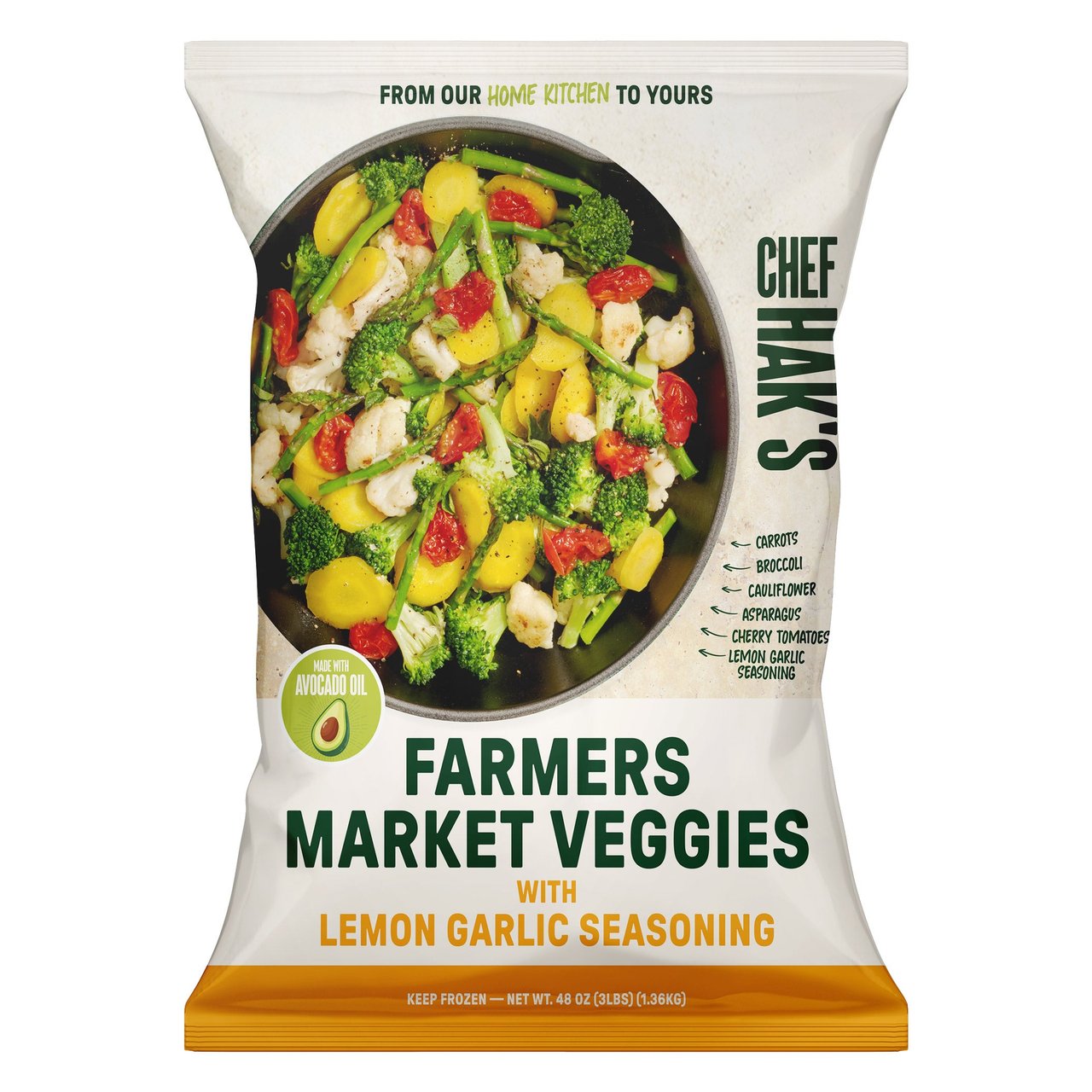 Chef Hak’s Farmers Market Veggies 3 lbs