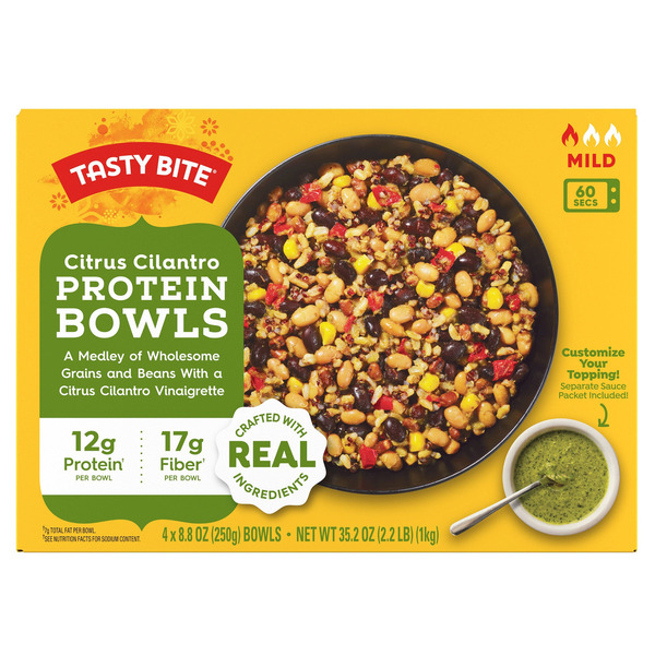 Tasty Bite Citrus Cilantro Protein Bowl 4-8.8 oz