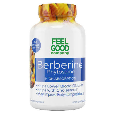 Feelgood Berberine Phytosome 120 ct