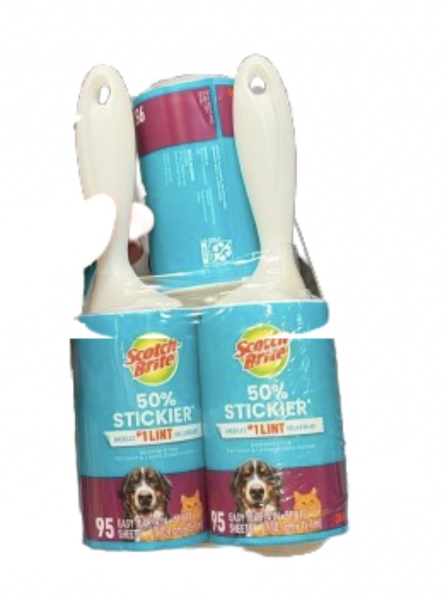 3M Lint Roller 50% Stickier 5-95 Sheets