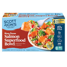 Scott & Jon’s Honey Sesame Salmon Superfood Bowl 4-10 oz