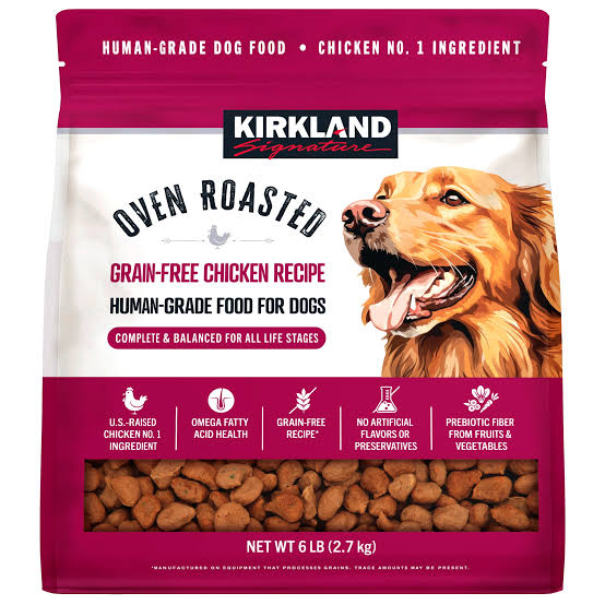 Kirkland Signature Oven Roasted Chicken Dog Food 6Lb