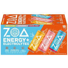 ZOA Energy+Electrolytes 18-12 oz