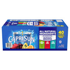 Capri Sun 10% Juice Variety 40-6 oz costco