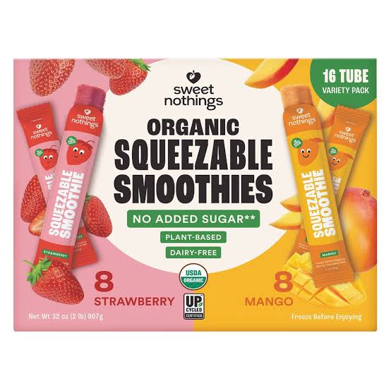 Sweet Nothings Organic Smoothie 16-2 oz
