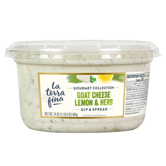La Terra Fina Lemon Goat Cheese Dip 24 oz