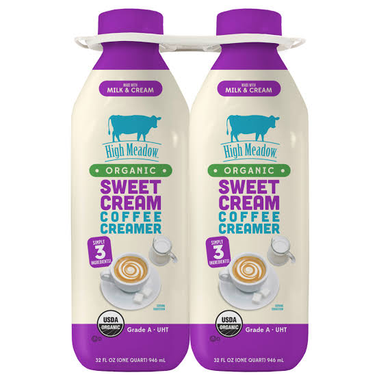 High Meadow Organic Sweet Cream 2-32 oz