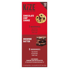 Kize Variety Pack Brownie And Chocolate Chip 12-1.5 oz