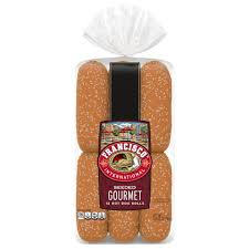 Francisco Seeded Hot Dog Buns 12 ct