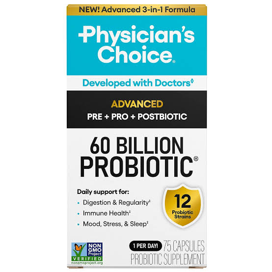 Physicians Choice Advanced 60 Billion Probiotic 75 ct