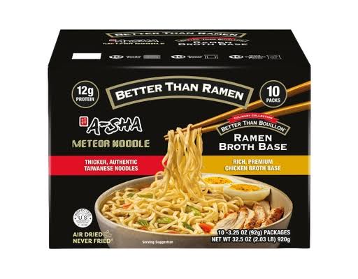 Better Than Ramen Chicken & Tonkotsu 10-3.25 oz