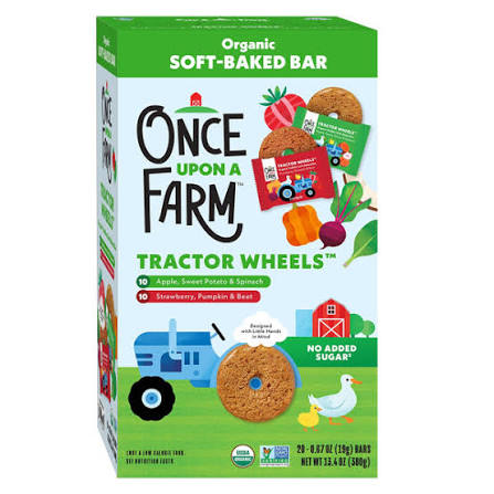 Once Upon A Farm Organic Tractor Wheels 20-0.67 oz