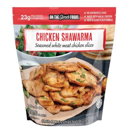 On The Street Foods Chicken Shawarma 32 oz