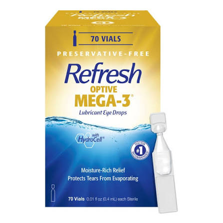 Refresh Optive Mega-3 70 Single Use Vials
