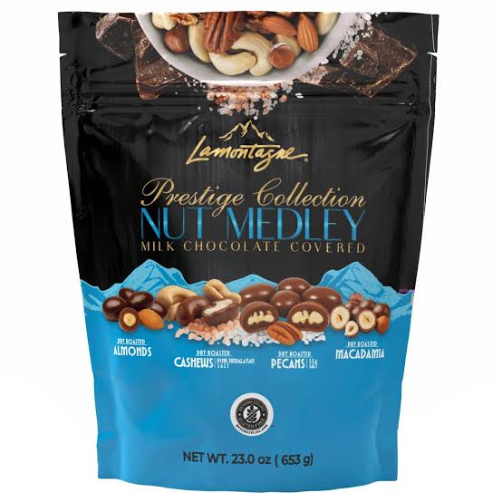 Lamontagne Milk Chocolate Nut Medley 23 oz