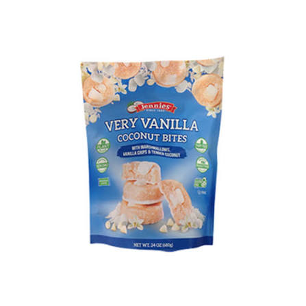 Jennies Very Vanilla Coconut Bites 24 oz