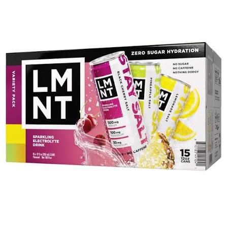 LMNT Sparkling Variety Pack 15-12oz