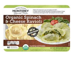 Monterey Organic Spinach Cheese Ravioli | La Comprita