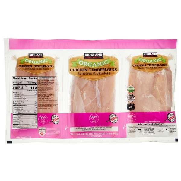 Kirkland Signature Organic Boneless Skinless Chicken Tenderloins Price Per Lb La Comprita