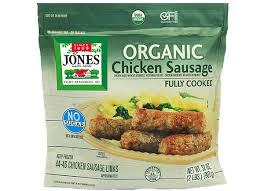 Jones Dairy Farm Organic Chicken Sausage 2 lbs