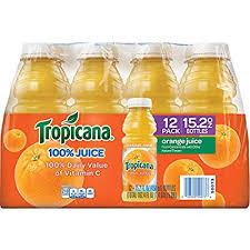 Tropicana 100% Orange Juice, 12 count, 15.2 oz | La Comprita